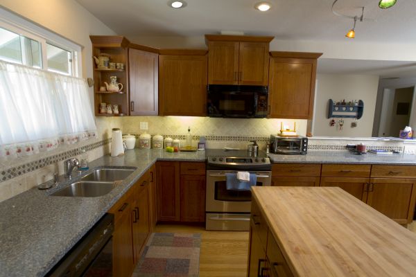 Cherry Cabinet Remodeling in Midlothian