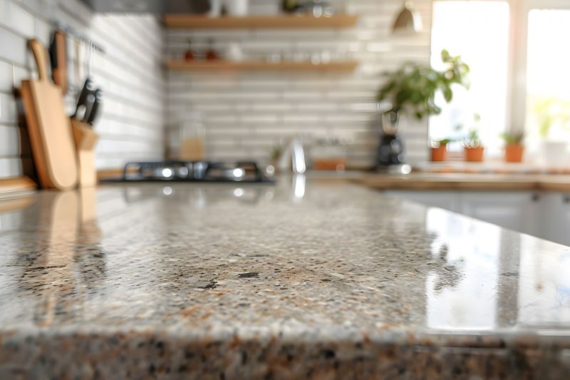 Large Granite Kitchen Surface